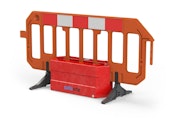 Gate Barrier with Rota Block Mini used and inserted as Ballast