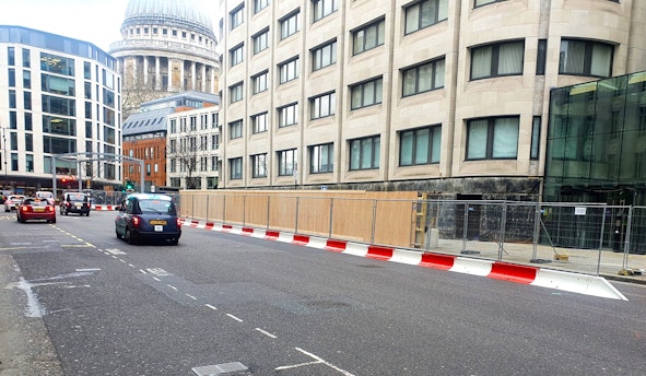 Bull Barrier Delivery in Central London