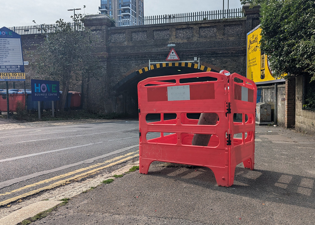 SafeGate Barrier in street