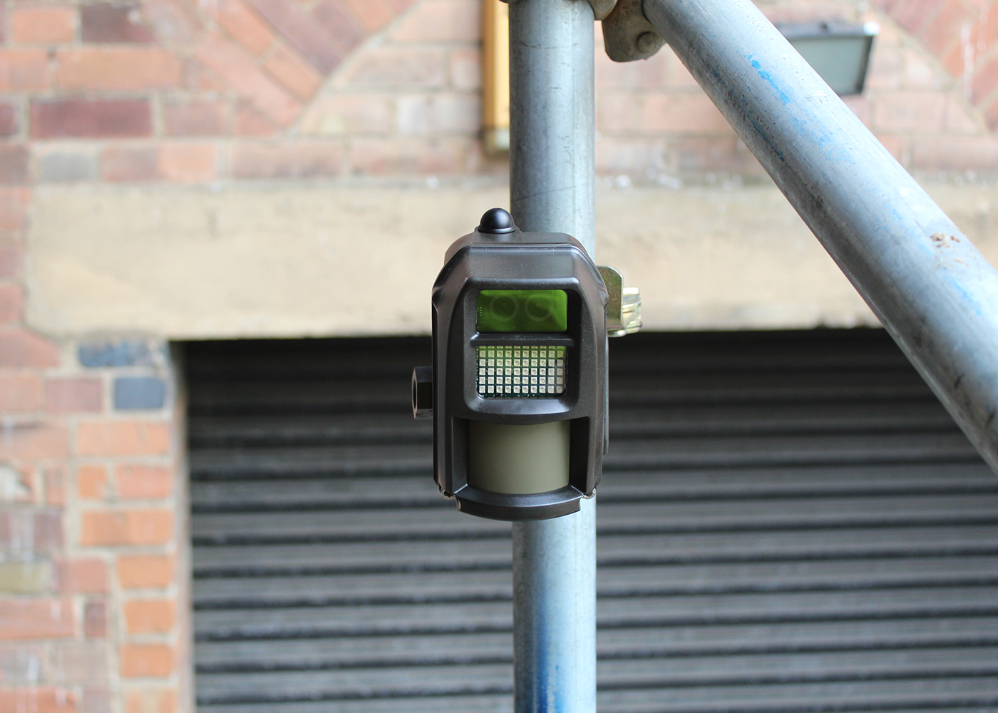 Scaffold alarms attached