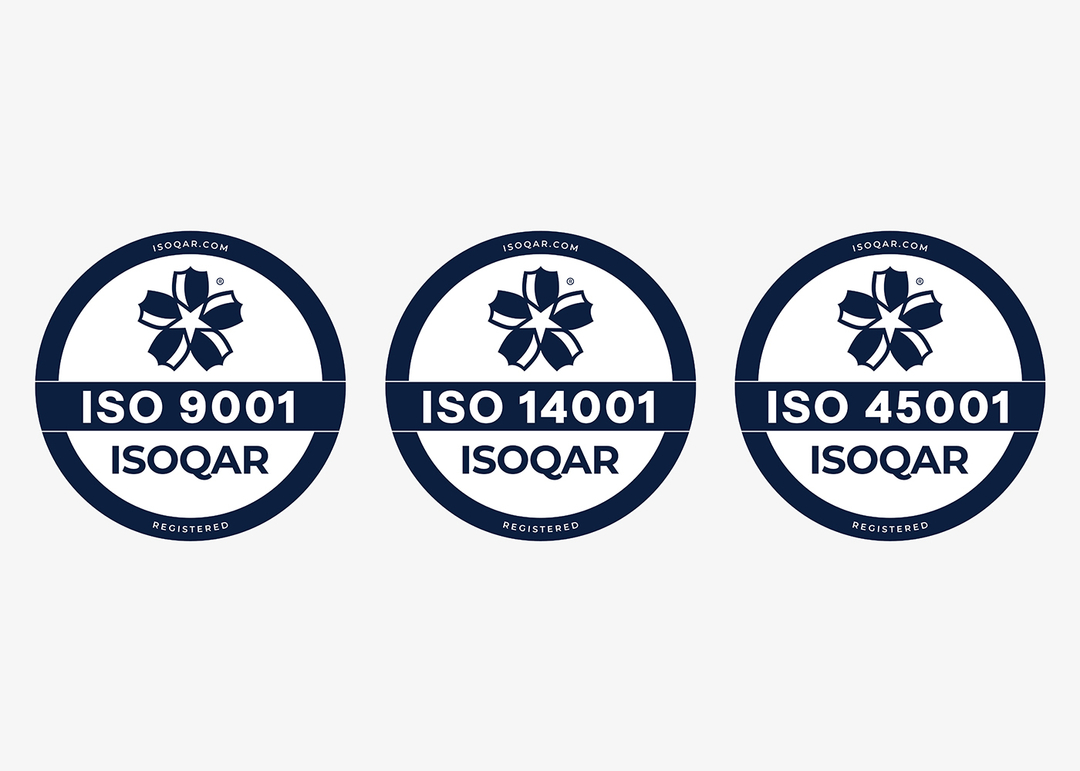 ISO accreditation logos