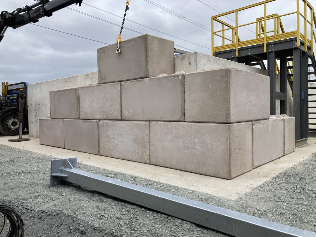 concrete barriers