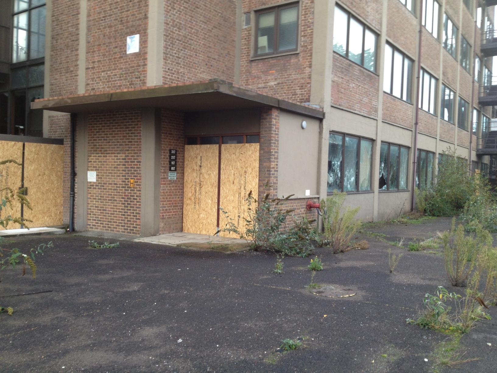 Boarding up in West Sussex