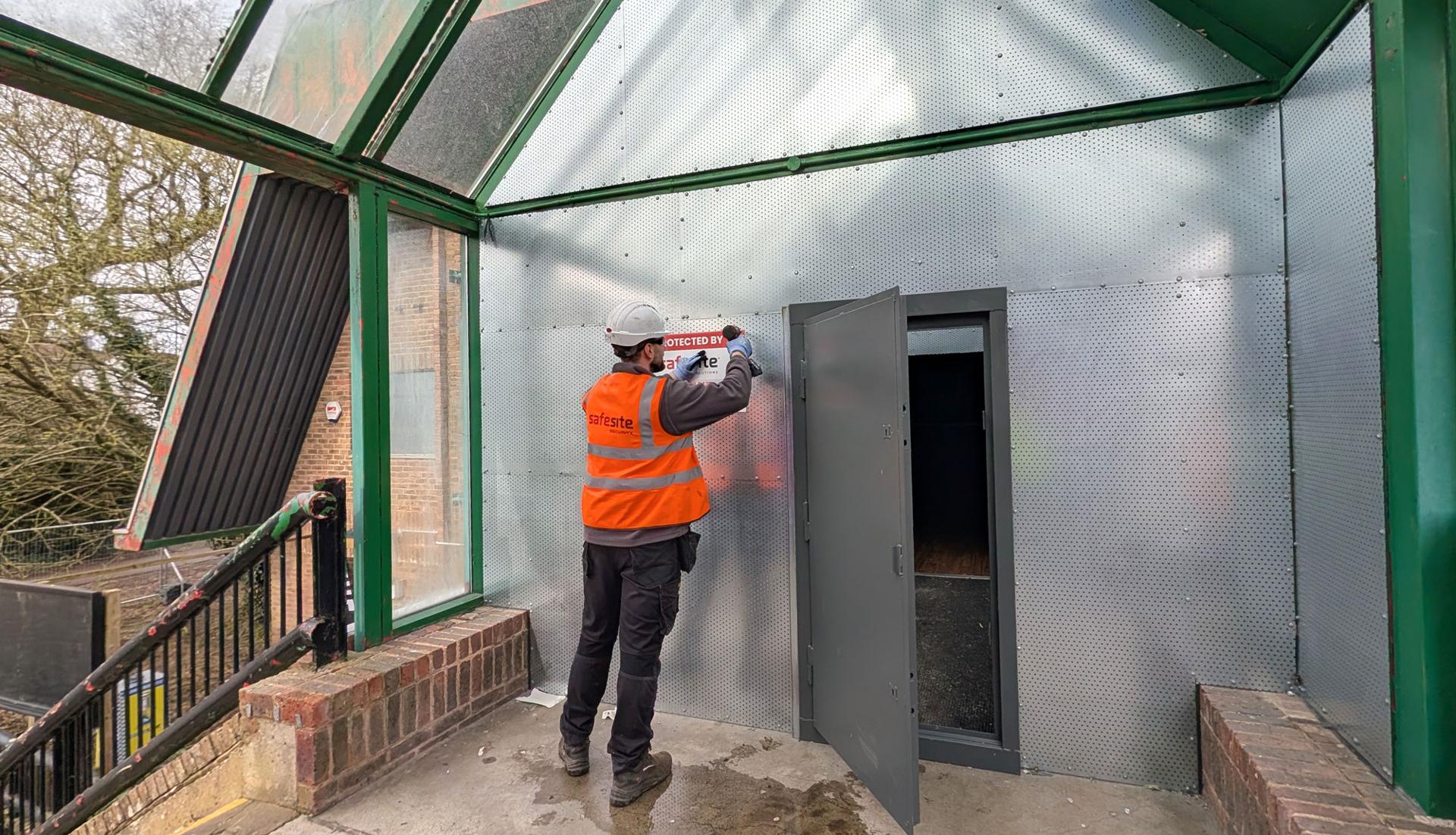 steel security screens installation