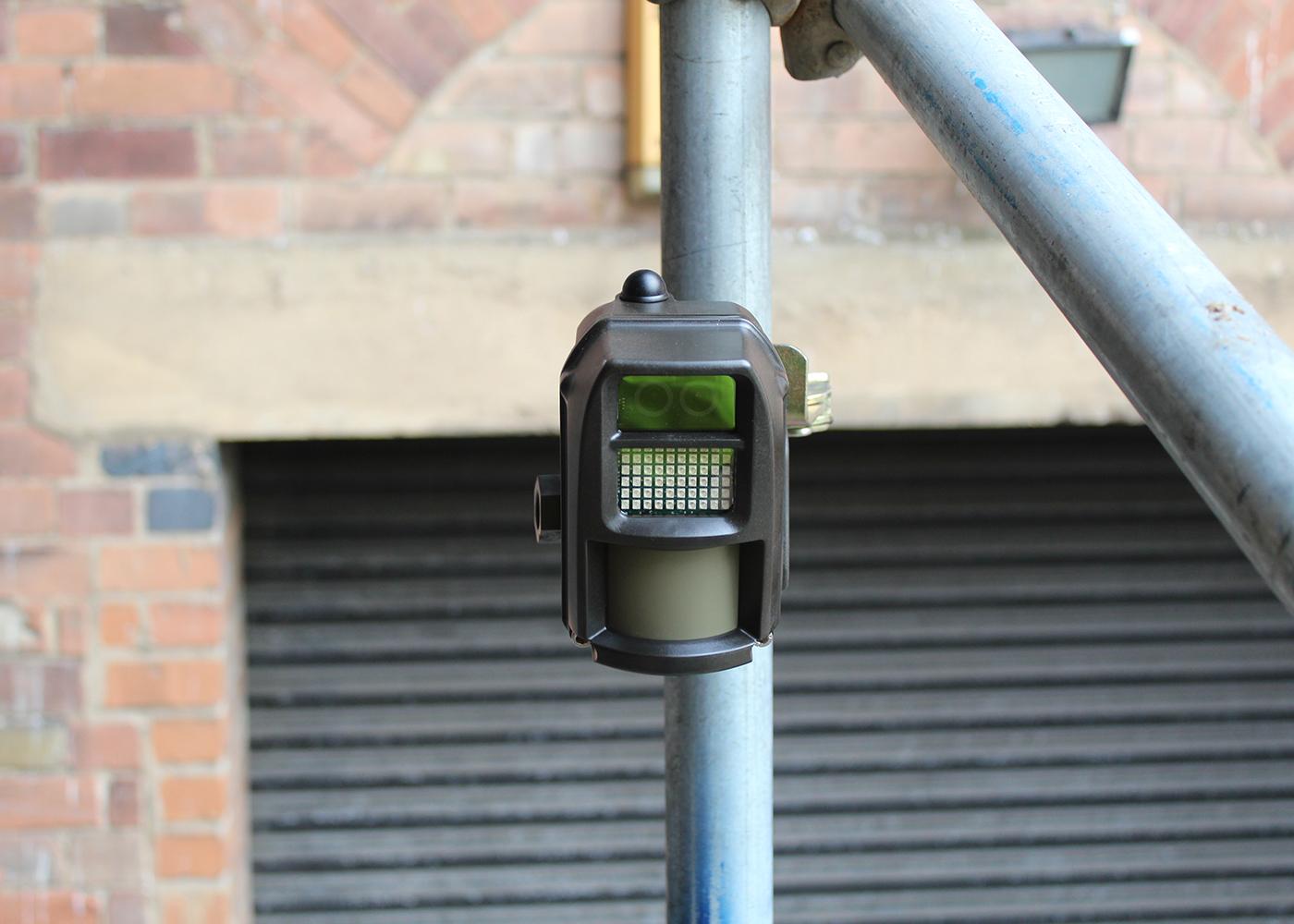 Scaffold alarms attached