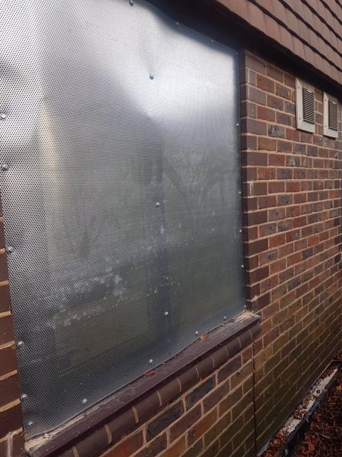 Steel Sheet Health Centre Install