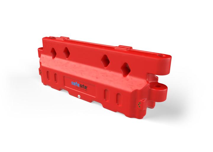 Defender 50 Crash tested barrier in Red