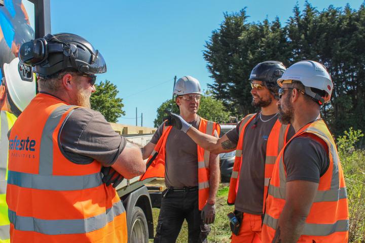 site installs having a discussion