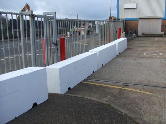 Concrete barriers