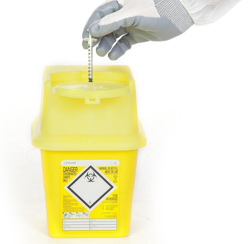 Safesite needle removal