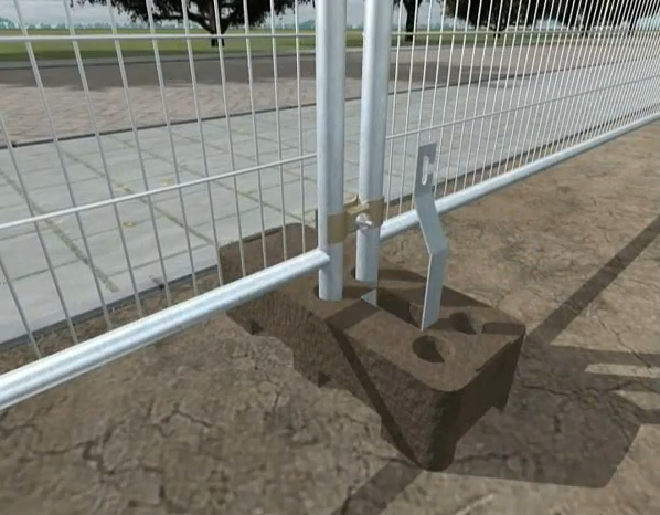 Anti-lift Device for Heras Fence