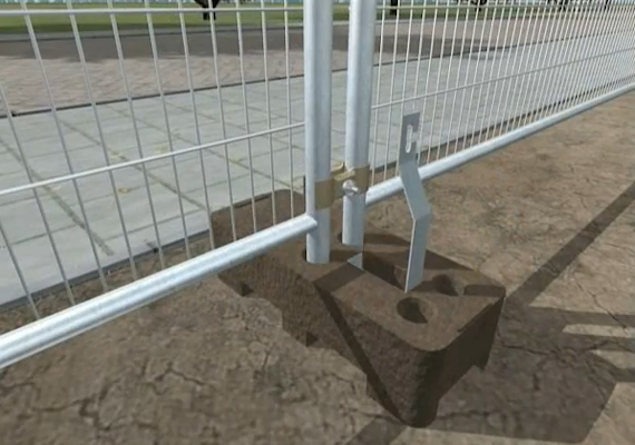Anti-lift Device for Heras Fence