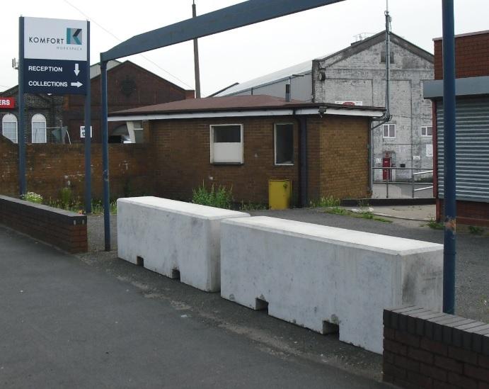 2.5m Concrete Barriers