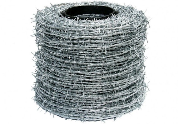 Barbed Wire on a roll