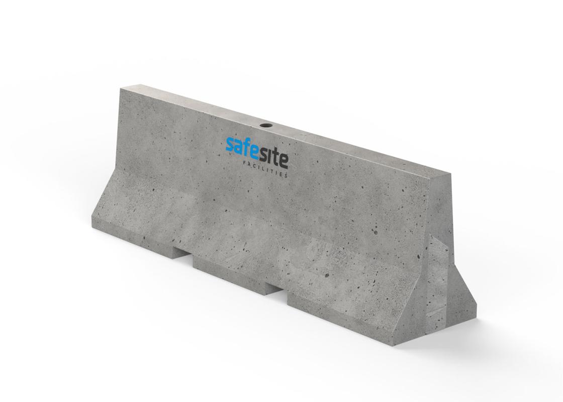 2.5m Concrete Jersey Barrier