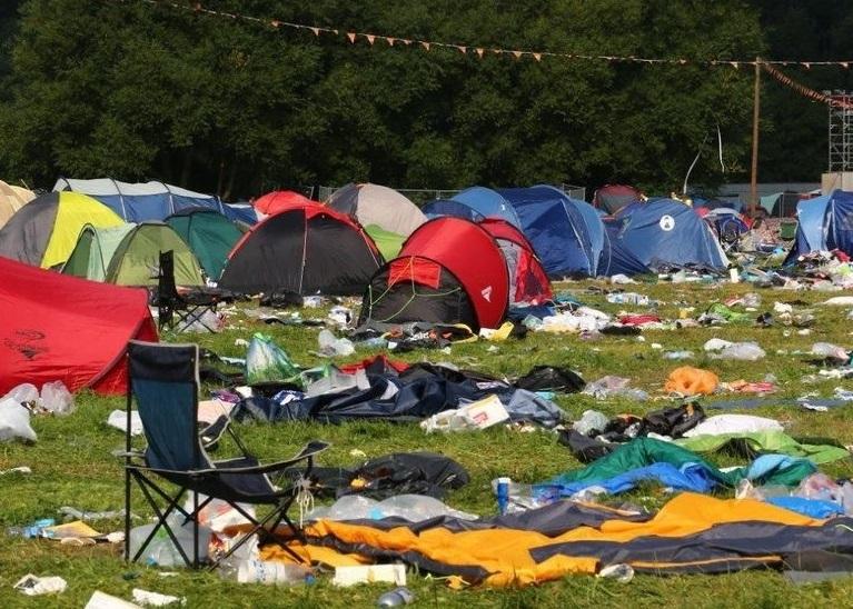 Event rubbish clearance service