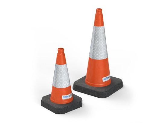 Self-Weighted 1 Piece Traffic Cones