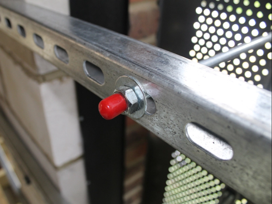 Close up of Sitex Screen rubber stop