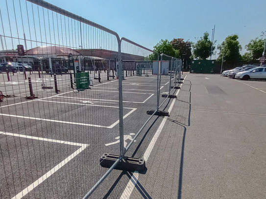 Temporary Heras Fencing