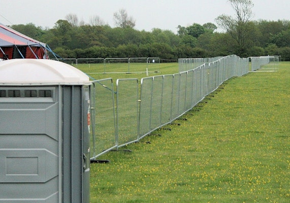 Temp event fence