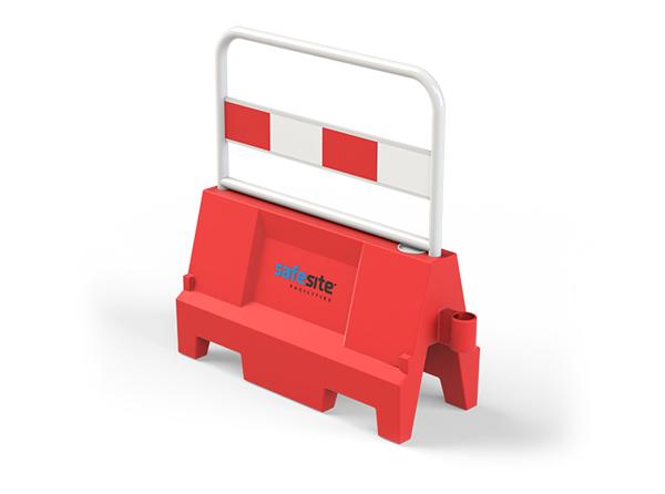 evo 55 barrier with hi-vis mesh fencing