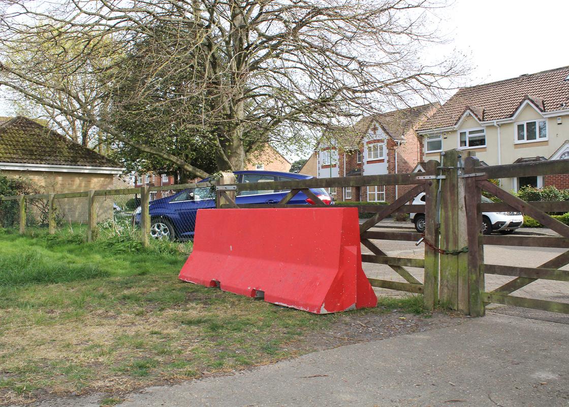 jersey concrete barriers used