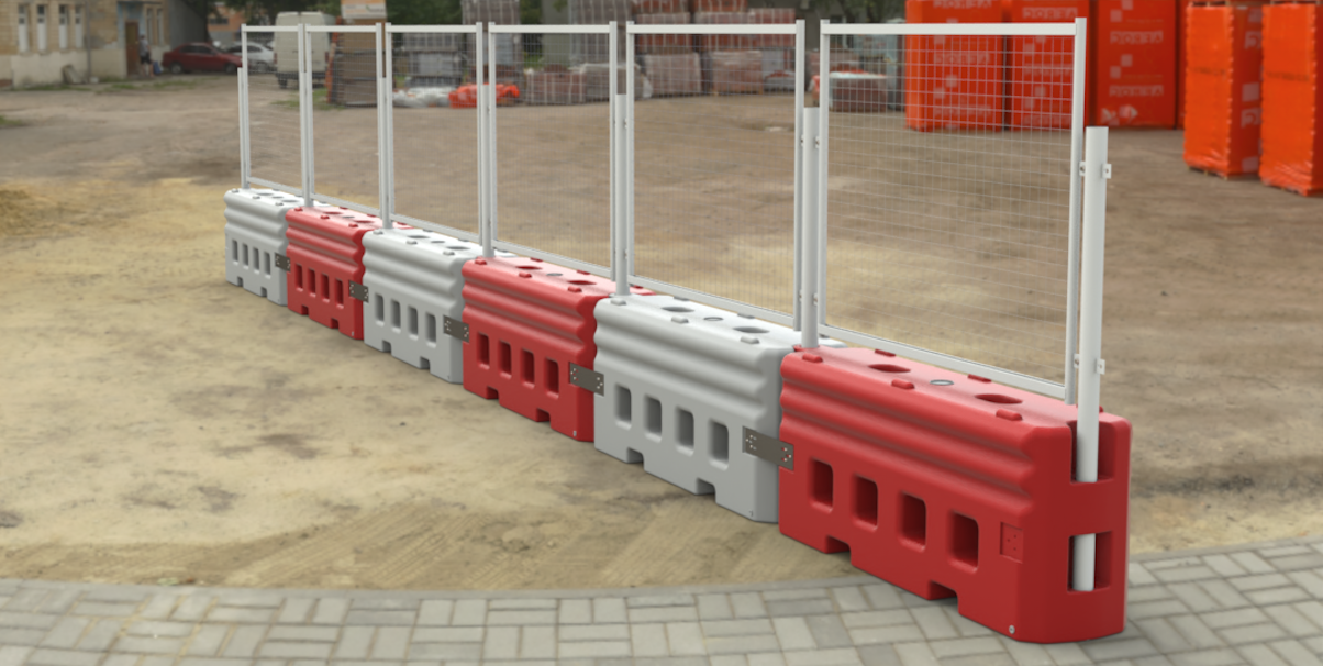 RB22 barrier with mesh