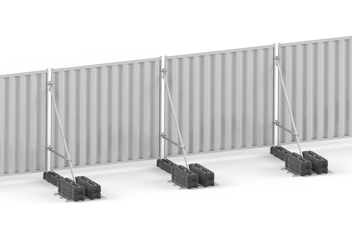 temporary steel hoarding