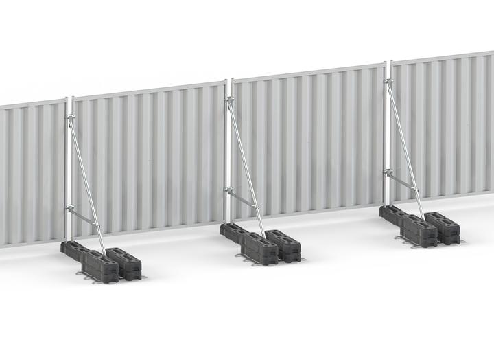 temporary steel hoarding