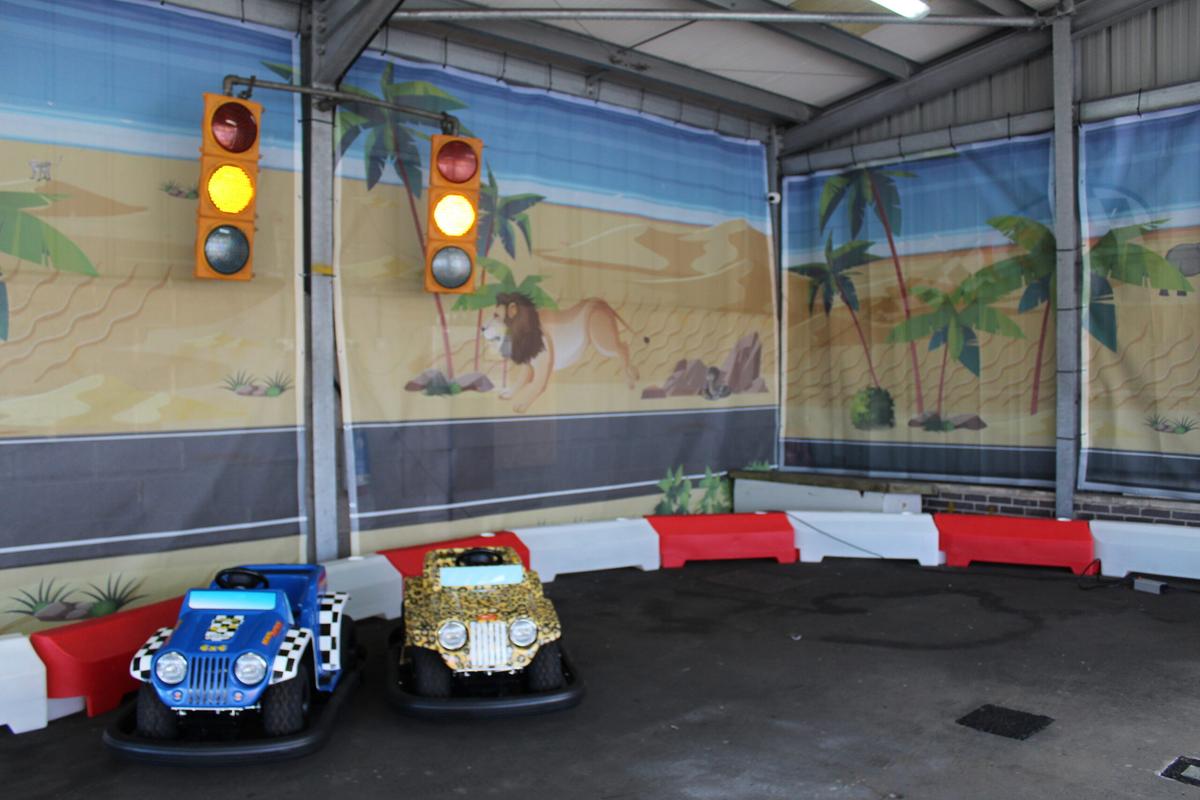 RB500 Track Barrier for kids racetrack