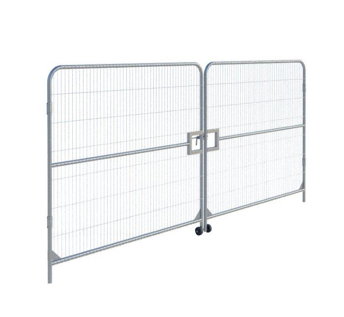 Temporary Fencing Vehicle Gate
