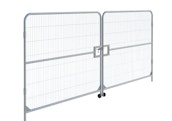 Temporary Fencing Vehicle Gate
