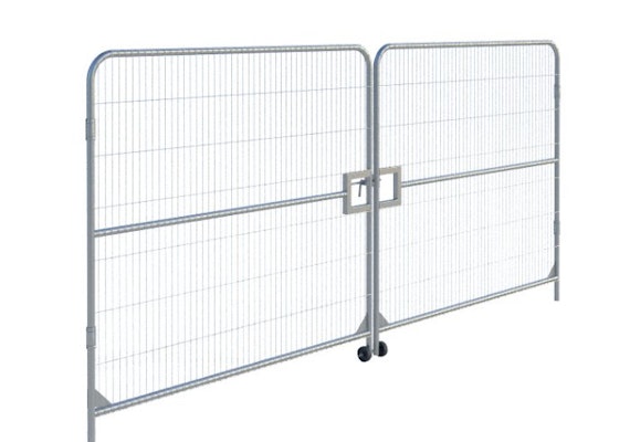 Temporary Fencing Vehicle Gate