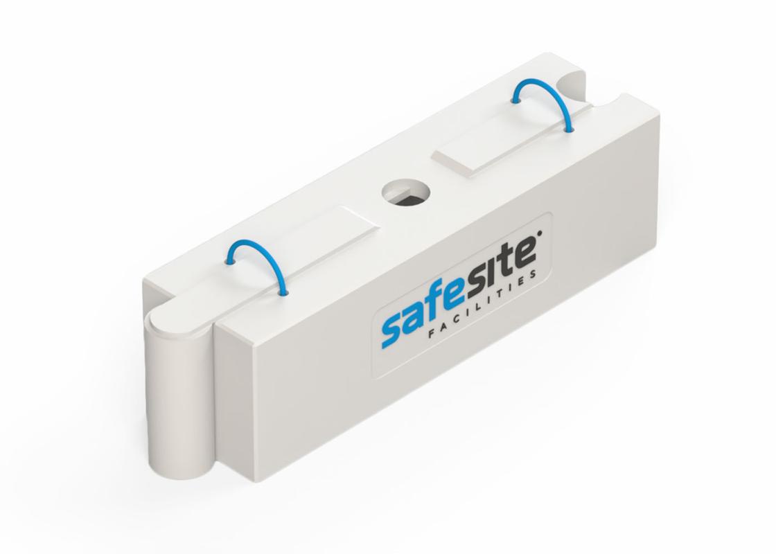 Self weighted traffic log white