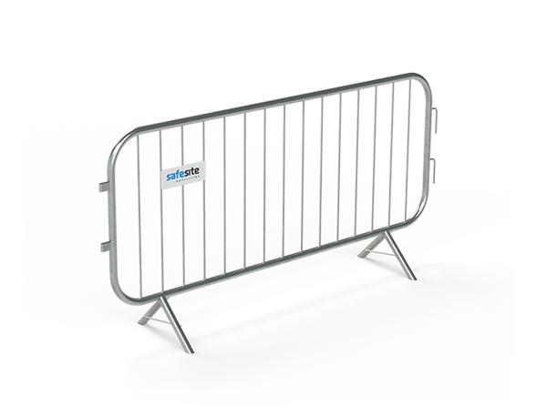 pedestrian 2.3m fixed leg barrier - sliver