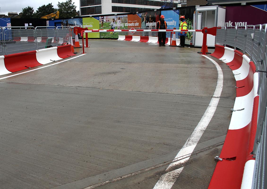 Mass Barriers Around Bend