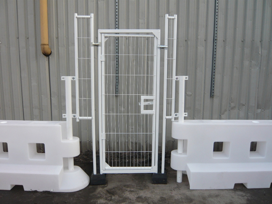 Water Filled Barrier Pedestrian Gate