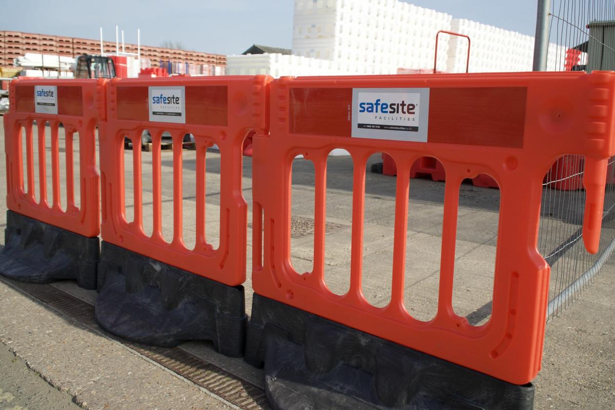 WanderWall barrier red two joined