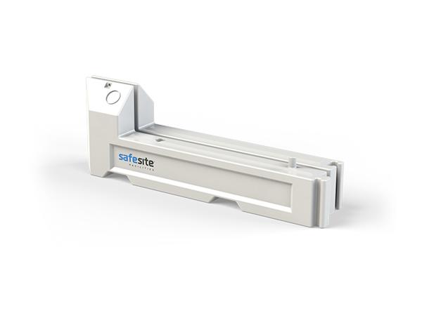 White Slot Block Barrier