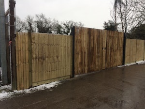 Closeboard Fencing Gate