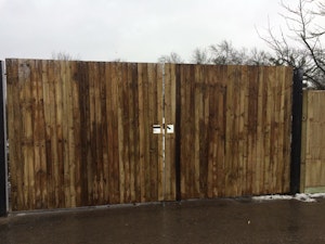 Closeboard Fencing Large Gate