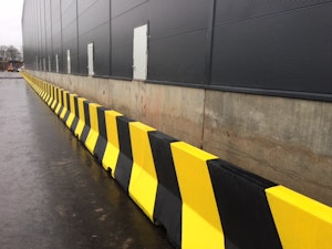 Jersey Barriers Installed