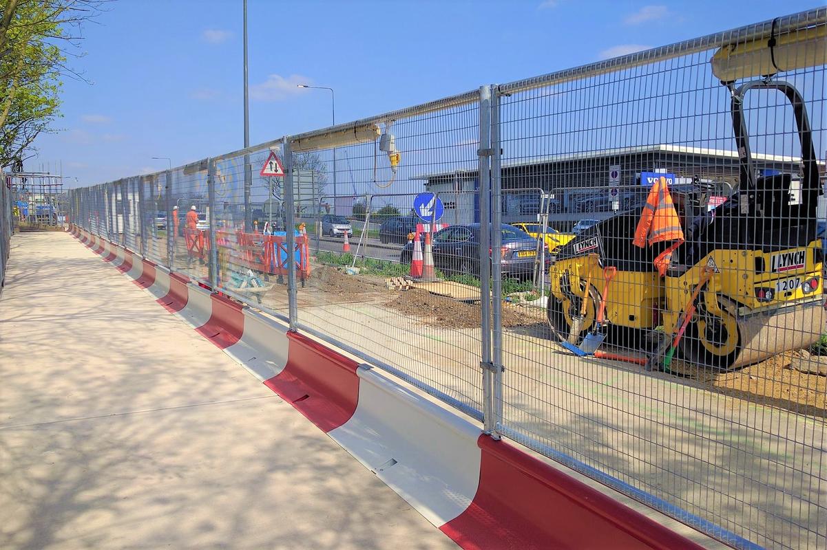 MASS barriers with fence
