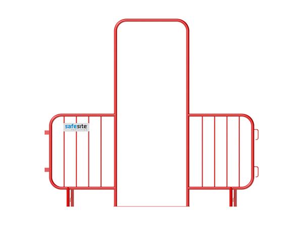 pedestrian walkthrough barrier
