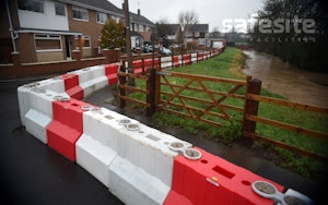 Flood defence barriers