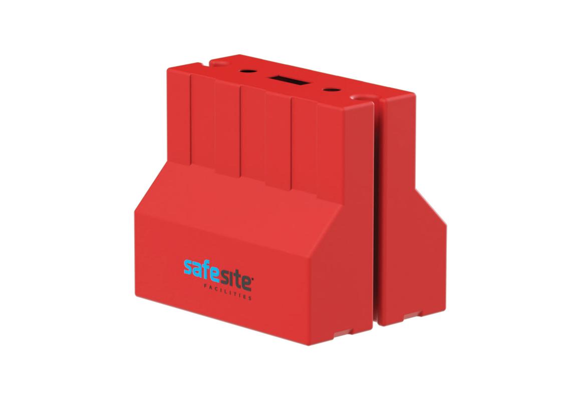 flood barrier 900mm red single