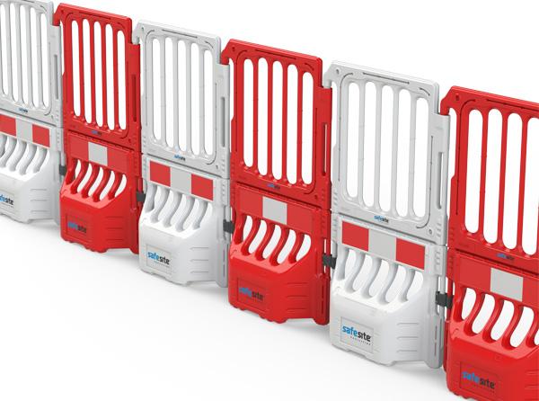 Buddha barriers joined with double top panels