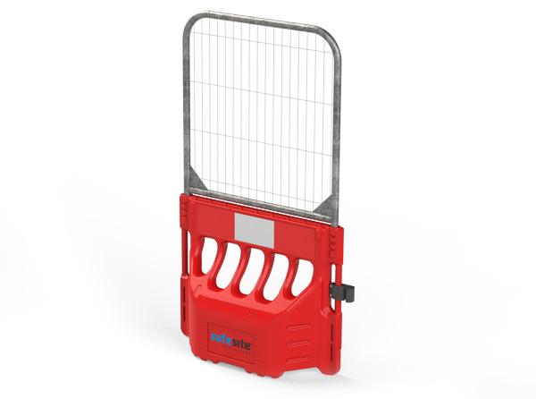 Buddha Barrier single with a fence panel