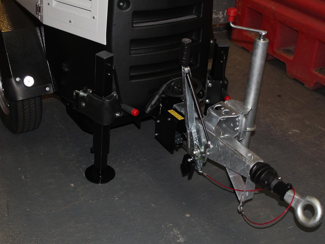 Light Tower Tow Bar Connection