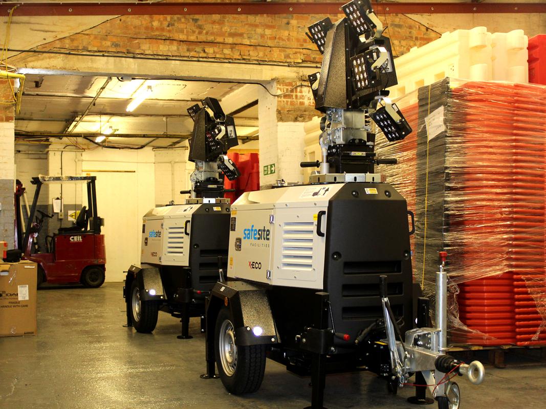 Light Towers Together Easy To Store